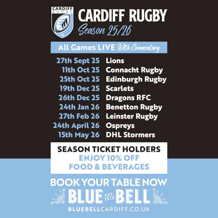 Cardiff Rugby 25 - Live Commentary