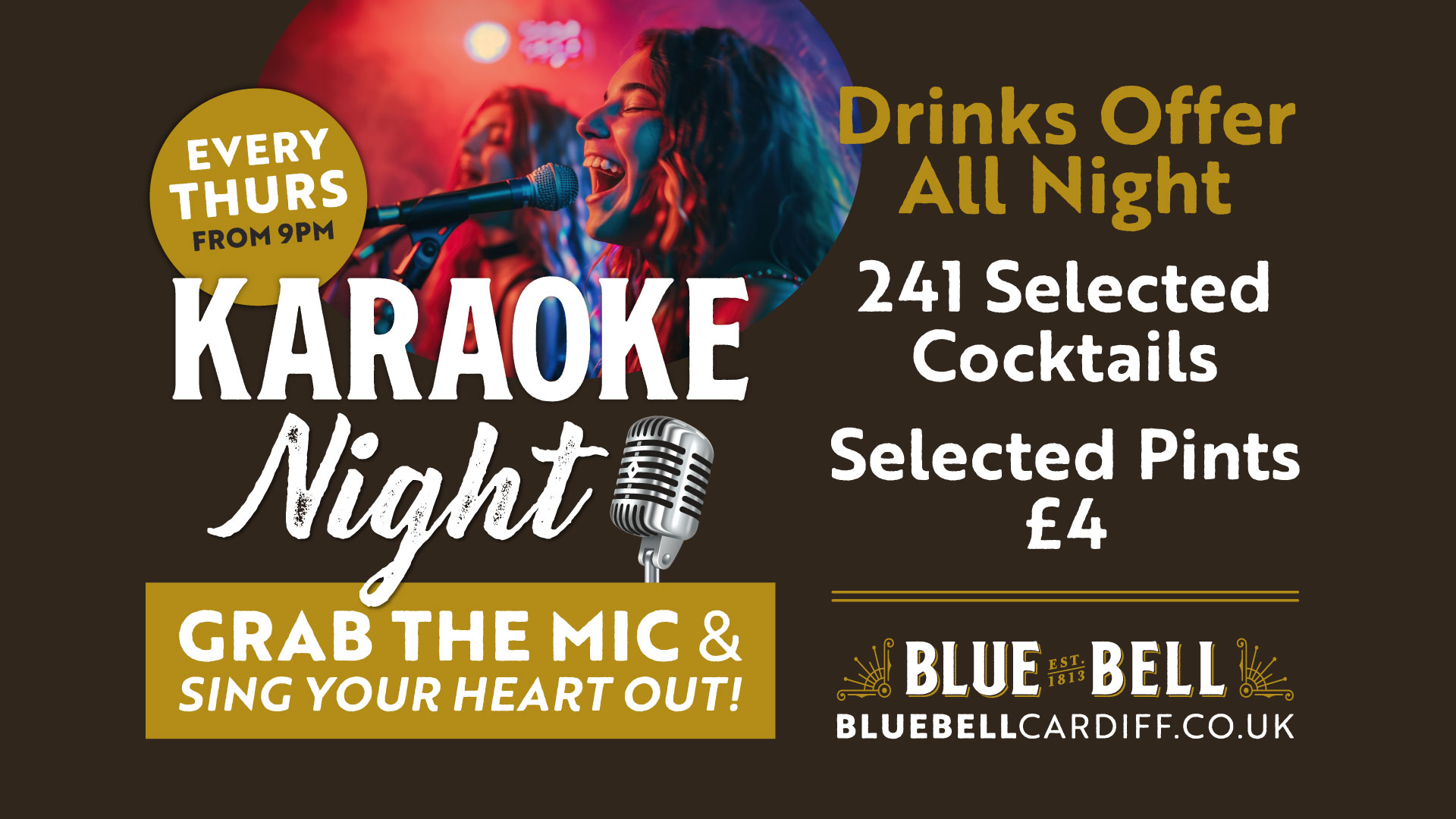 Karaoke Night TV Slide